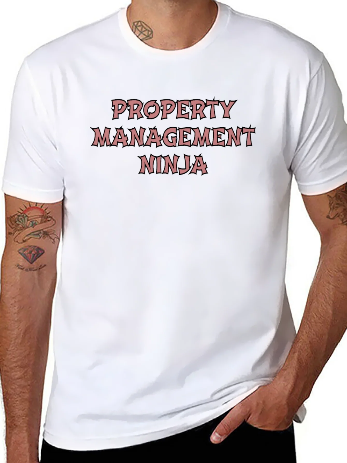 Property Management Ninja T-Shirt - Black