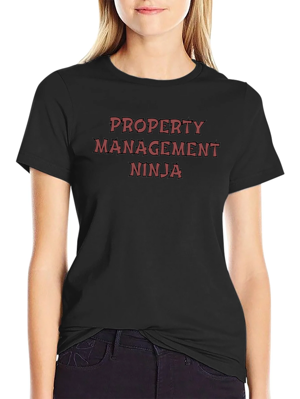 Property Management Ninja T-Shirt - Black