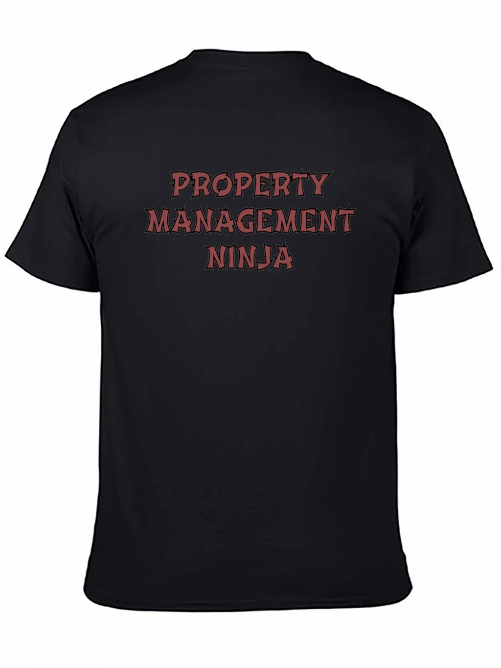 Property Management Ninja T-Shirt - Black