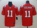 Men's New England Patriots Julian Edelman Red Game Jersey