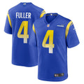 Jordan Fuller Los Angeles Rams  Game   Jersey - Royal