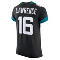 J.Jaguars #16 Trevor Lawrence Black Vapor Elite Jersey