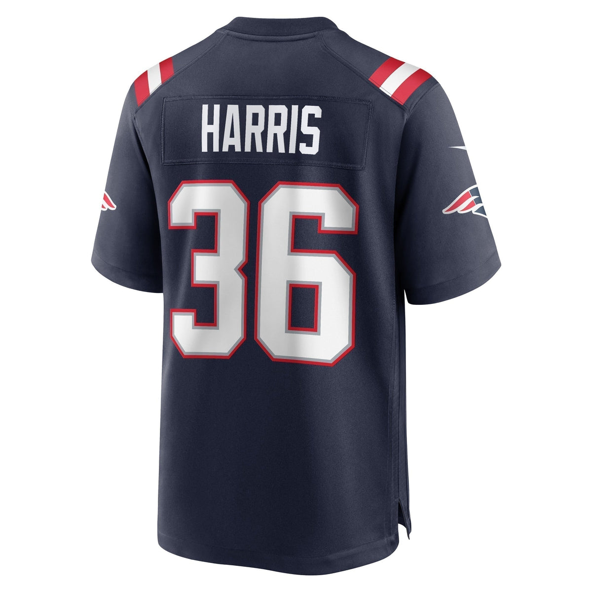 Kevin Harris New England Patriots  Game   Jersey - Navy