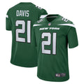 Ashtyn Davis New York Jets  Game   Jersey - Gotham Green