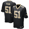 Jonathan Vilma New Orleans Saints  Game Retired   Jersey - Black