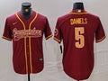 Men's Washington Commanders Jayden Daniels Burgundy Game Jersey