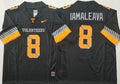 Men's Tennessee Volunteers Nico Iamaleava #8 Black Jersey