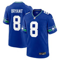 Coby Bryant Seattle Seahawks  Throwback   Game Jersey - Royal