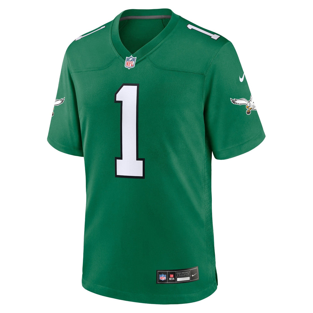 Jalen Hurts Philadelphia Eagles  Alternate Game   Jersey - Kelly Green