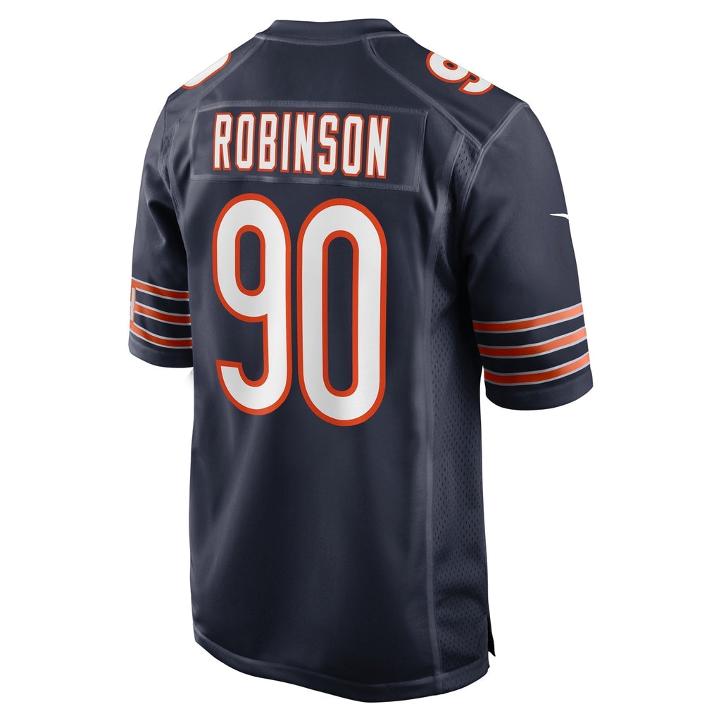 Dominique Robinson Chicago Bears  Game Jersey -  Navy