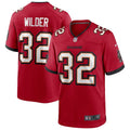 James Wilder Tampa Bay Buccaneers  Game Retired Jersey - Red