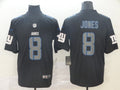 Men's New York Giants Daniel Jones #8 Black Game Jersey1