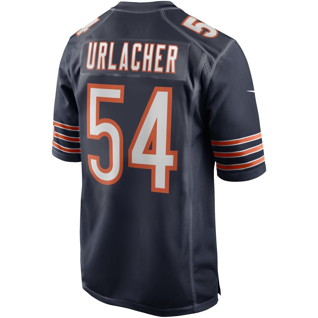 Brian Urlacher Chicago Bears  Game Retired   Jersey - Navy