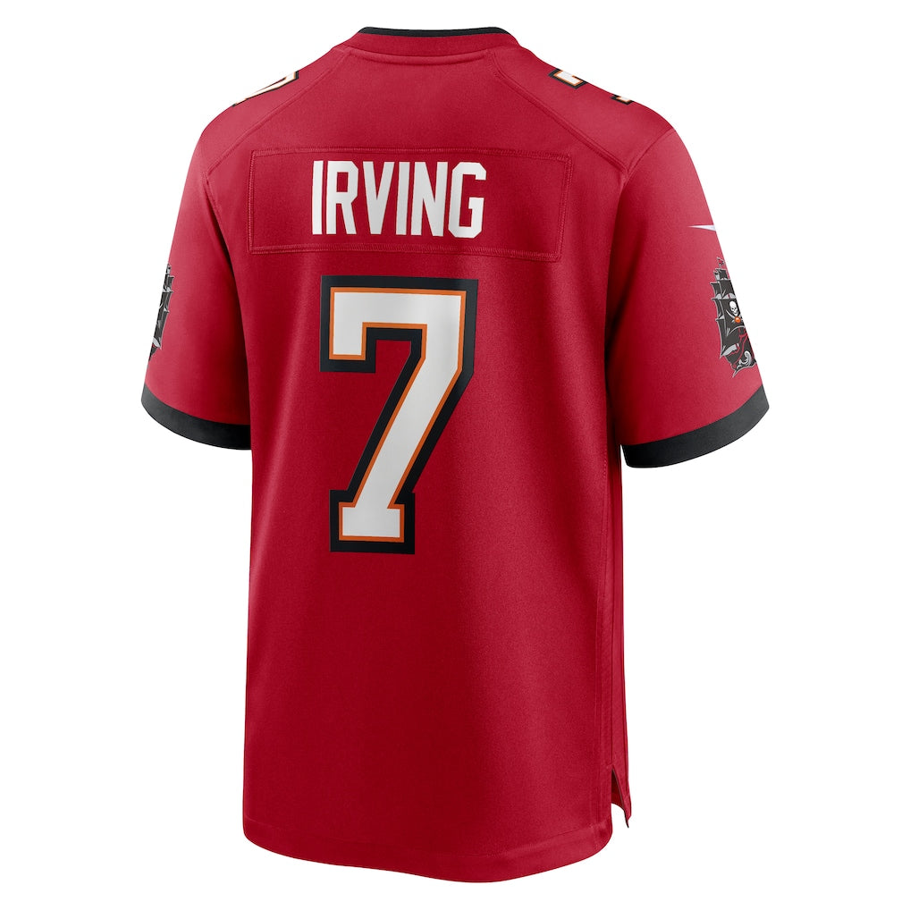 TB.Buccaneers #7 Bucky Irving Red GameJersey