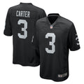 DeAndre Carter Las Vegas Raiders  Game   Jersey - Black