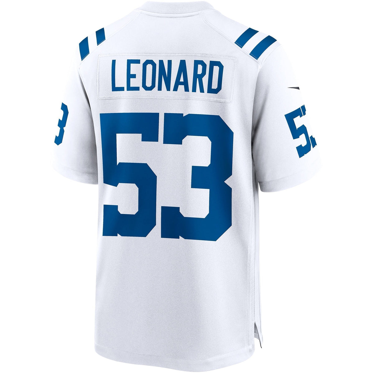 Shaquille Leonard Indianapolis Colts  Game   Jersey - White