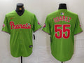 Men's Philadelphia Phillies Ranger Suarez #55 Green Limited Player Jersey1