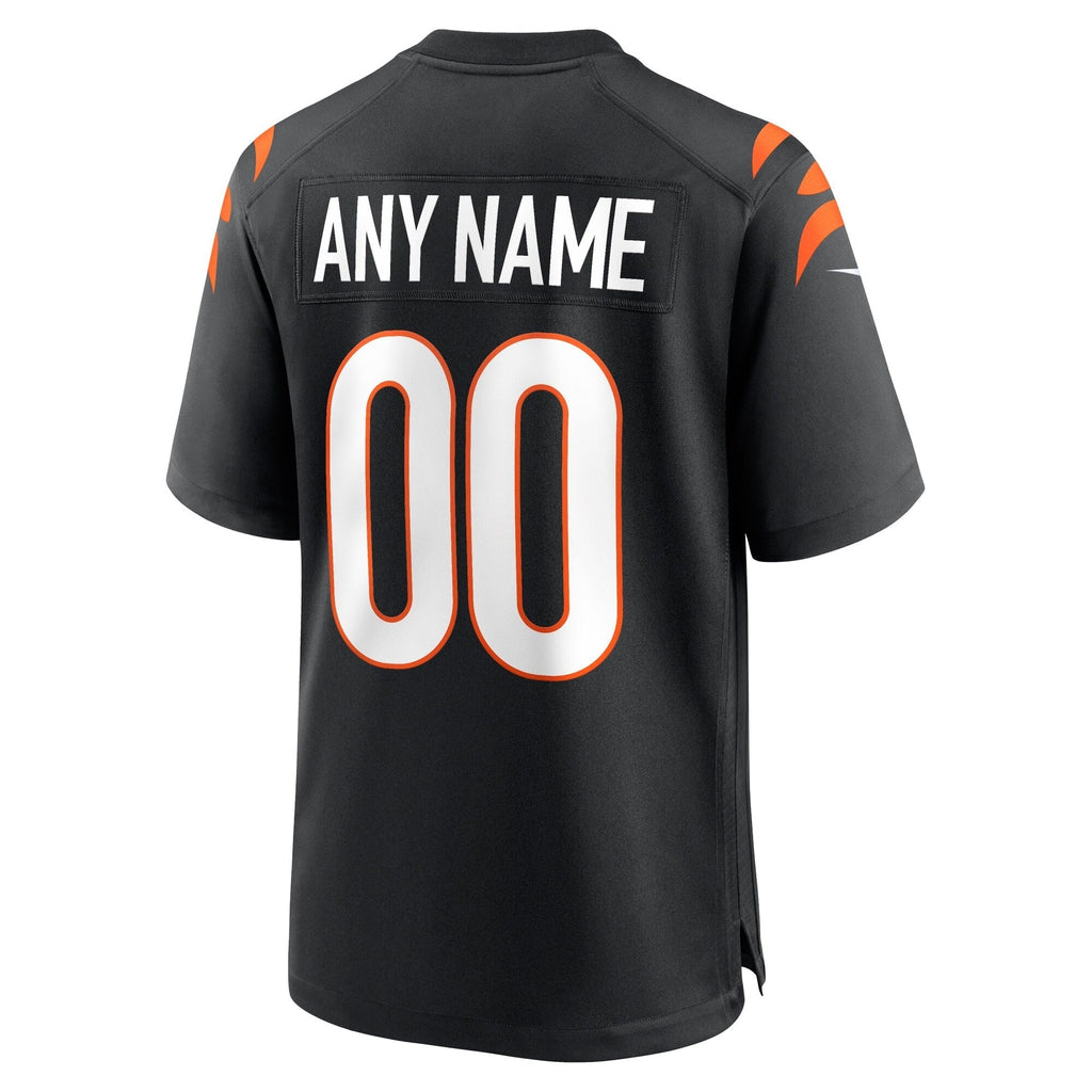 Cincinnati Bengals  Super Bowl LVI Game Custom Jersey - Black