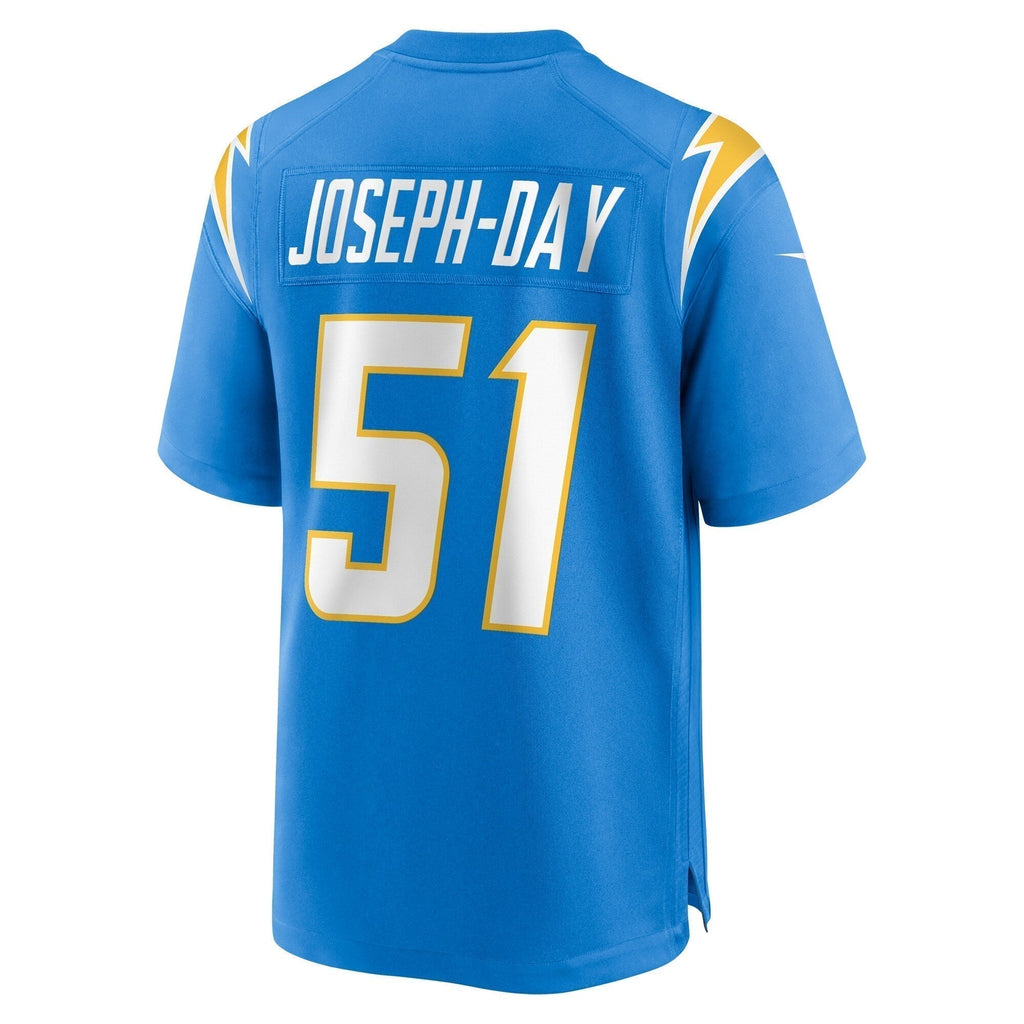 Sebastian Joseph-Day Los Angeles Chargers  Game   Jersey - Powder Blue