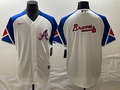 Men's Atlanta Braves  White 2023 City Connect Replica Jersey1