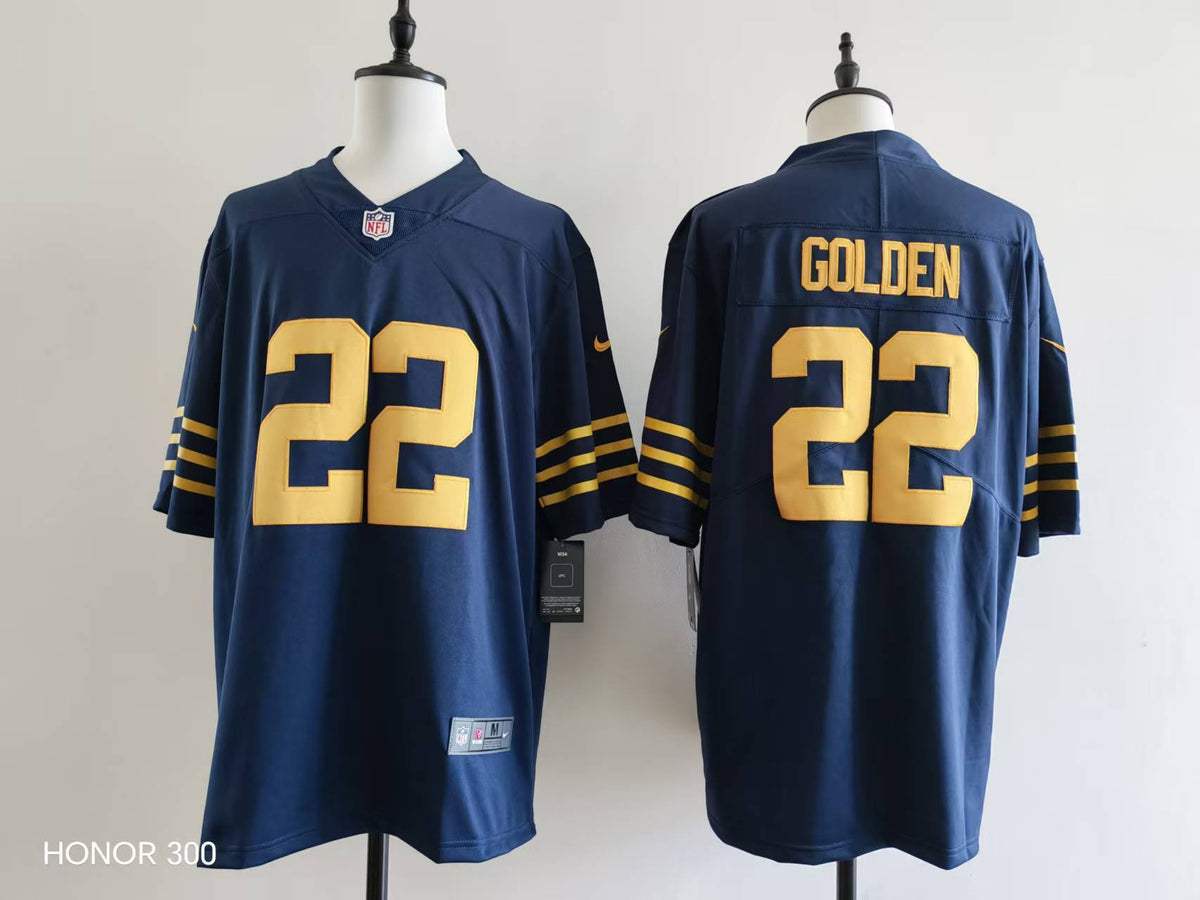 Men's Green Bay Packers Matthew Golden  Jersey #22