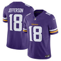 Minnesota Vikings justin jefferson  Purple VaporF.U.S.E. Limited jersey