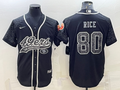 Men's San Francisco 49ers Jerry Rice Black Retired Player RFLCTV Limited Jersey Joint Edition