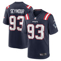 Richard Seymour New England Patriots  Retired   Game Jersey - Navy