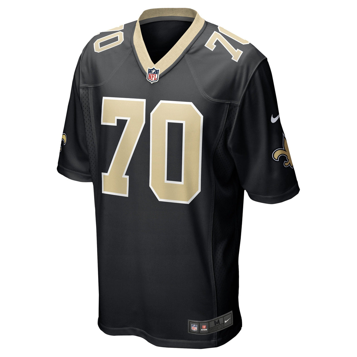 Trevor Penning New Orleans Saints  Game   Jersey - Black