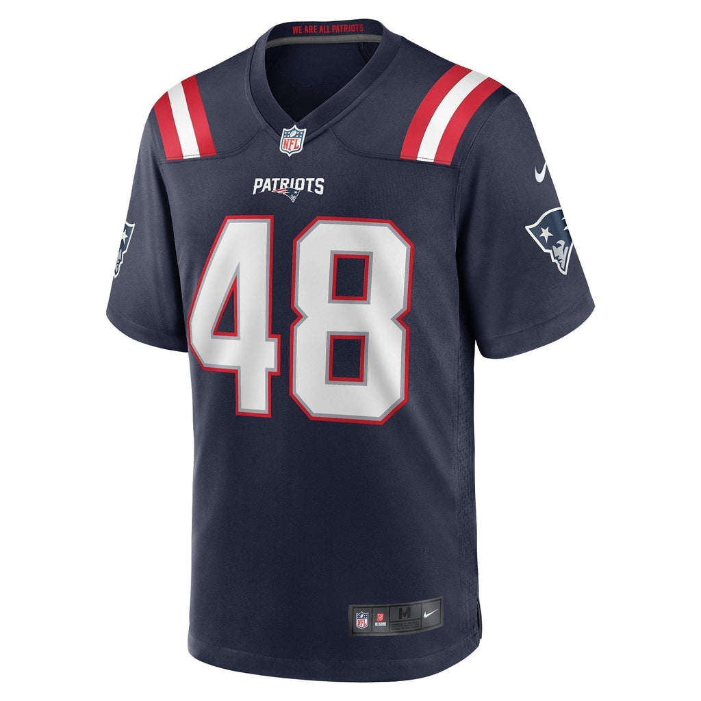 Jahlani Tavai New England Patriots  Game   Jersey - Navy