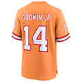 TB.Buccaneers #14 Chris Godwin Jr. Creamsicle 50th Season Game Jersey