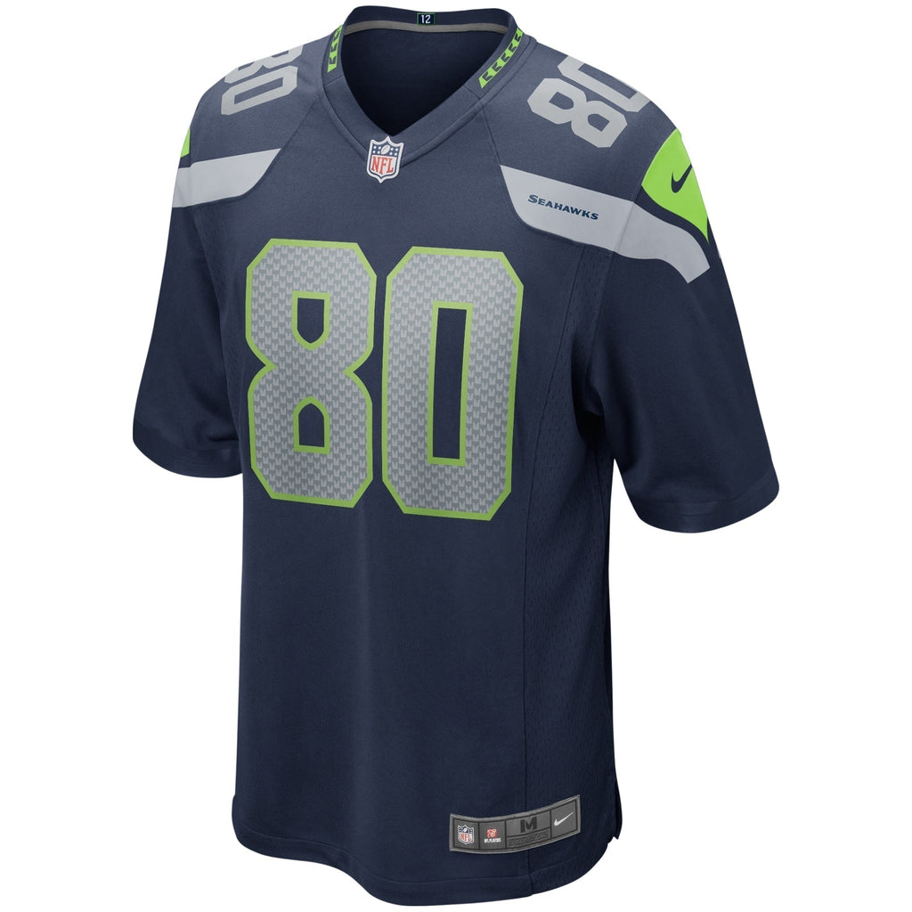 Steve Largent Seattle Seahawks  Game Retired   Jersey - College Navy
