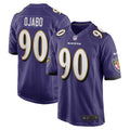 David Ojabo Baltimore Ravens    Game Jersey - Purple
