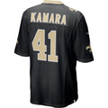 NO.Saints #41 Alvin Kamara Black Game Jersey