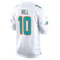 M.Dolphins #10 Tyreek Hill White Game Jersey