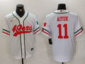 Men's San Francisco 49ers Brandon Aiyuk White Player Jersey