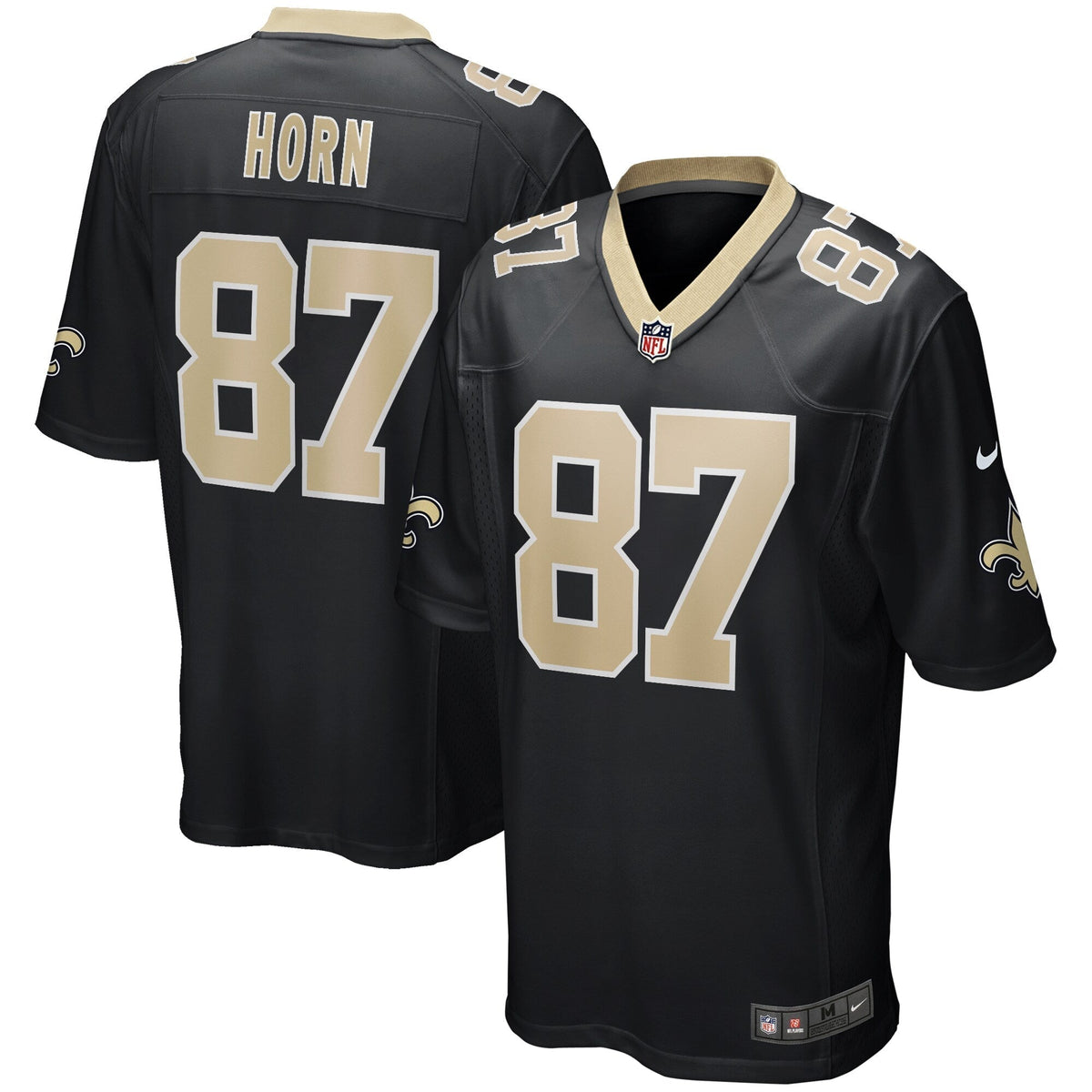 Joe Horn New Orleans Saints  Game Retired   Jersey - Black