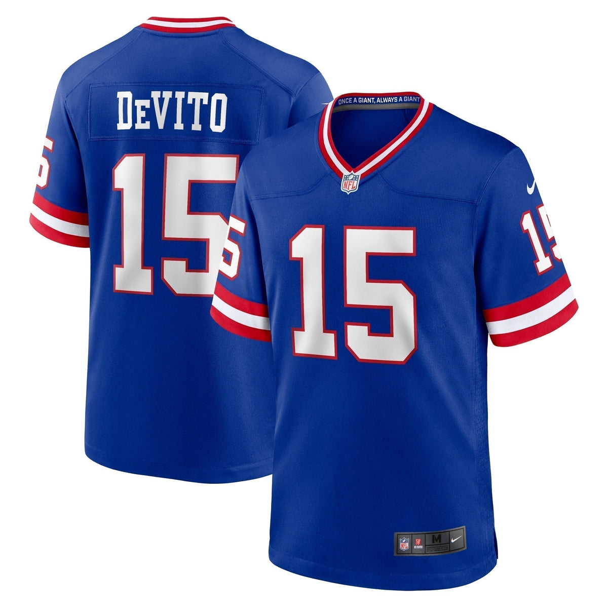 Tommy DeVito New York Giants  Alternate   Game Jersey - Royal