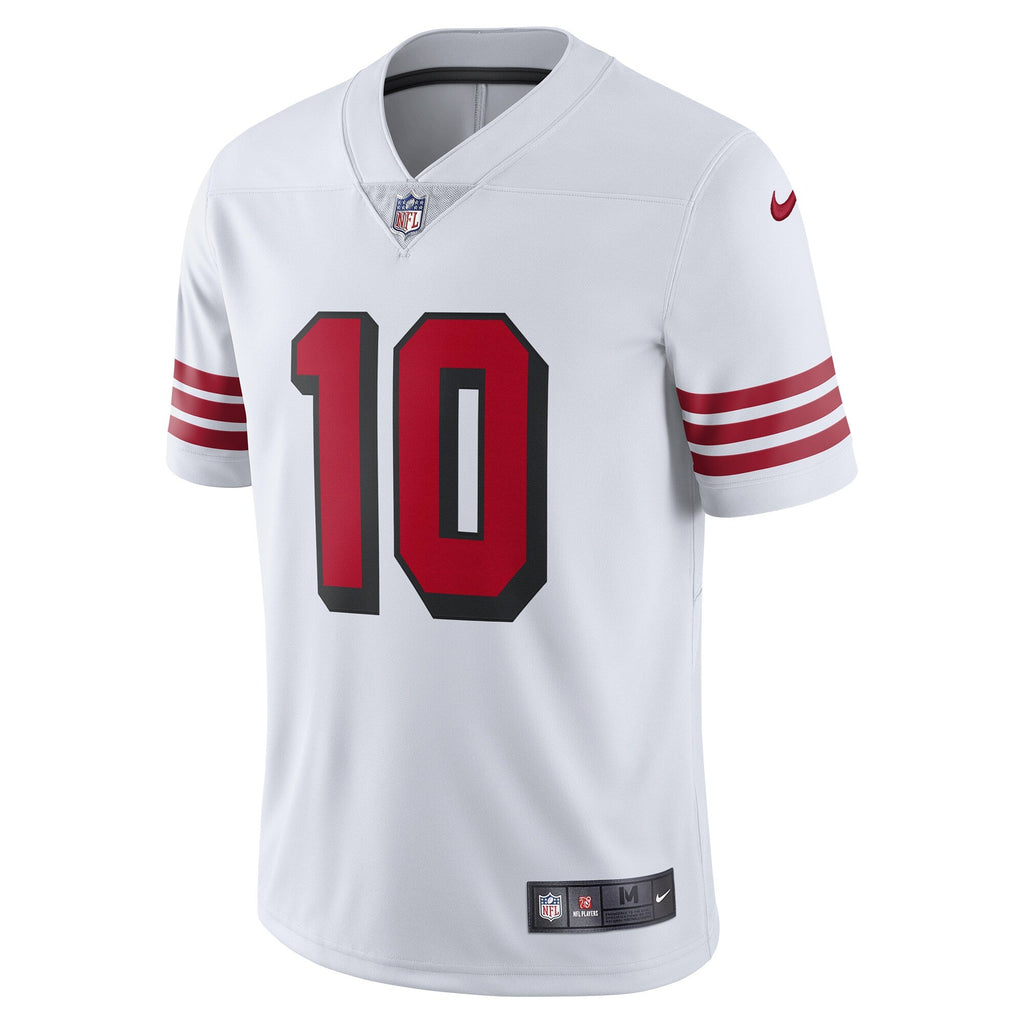 Jimmy Garoppolo San Francisco 49ers  Color Rush Vapor Untouchable Limited   Jersey - White