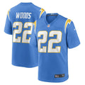 JT Woods Los Angeles Chargers  Game   Jersey - Powder Blue