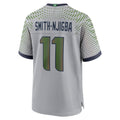 Seattle Seahawks Jaxon Smith-Njigba Wolf Gray 2025 Rivalries Collection Game Jersey