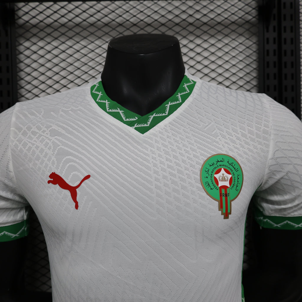 2026 Morocco White Away Player Version Jersey