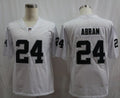 Men's Las Vegas Raiders Jonathan Abram White Game Player Jersey