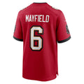 TB.Buccaneers #6 Baker Mayfield Red 50th Season Team Game Jersey