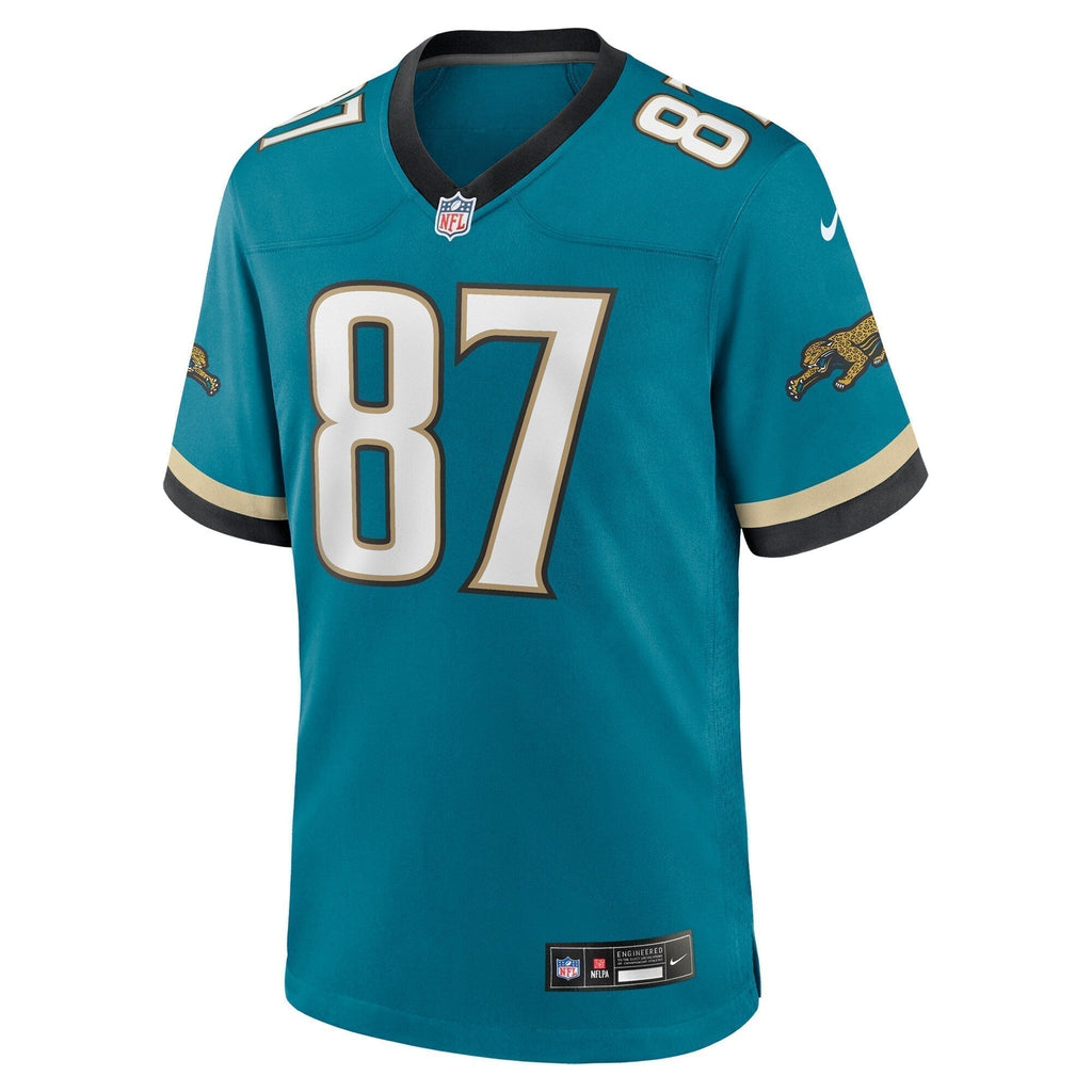 Keenan McCardell Jacksonville Jaguars  Prowler Throwback Retired   Game Jersey - Teal