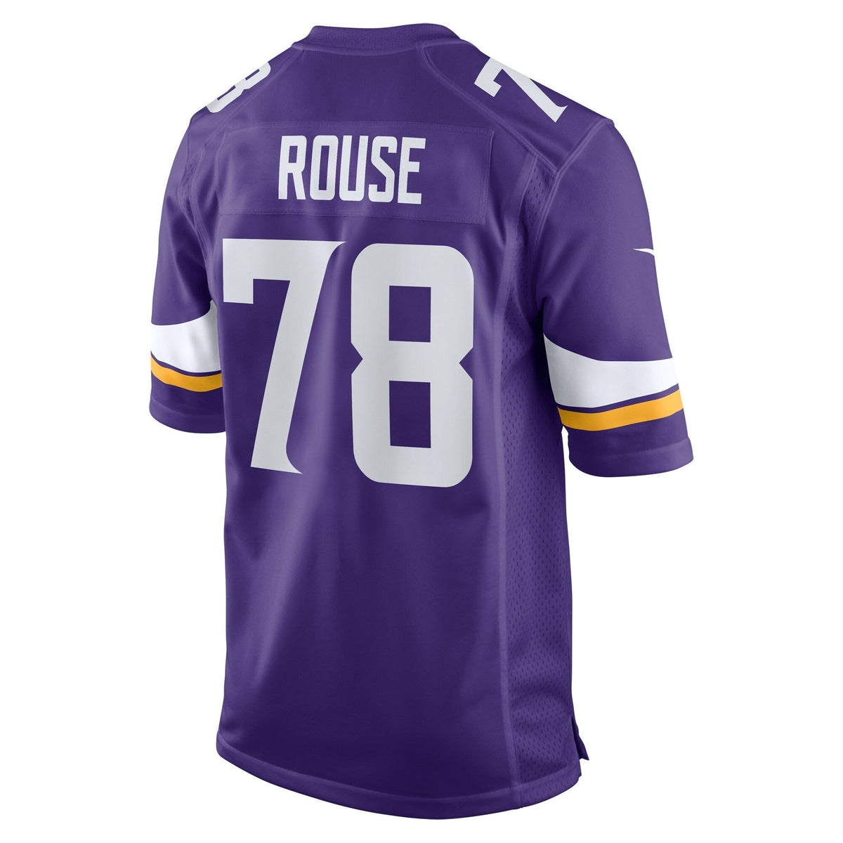 Walter Rouse Minnesota Vikings  Game Jersey -  Purple