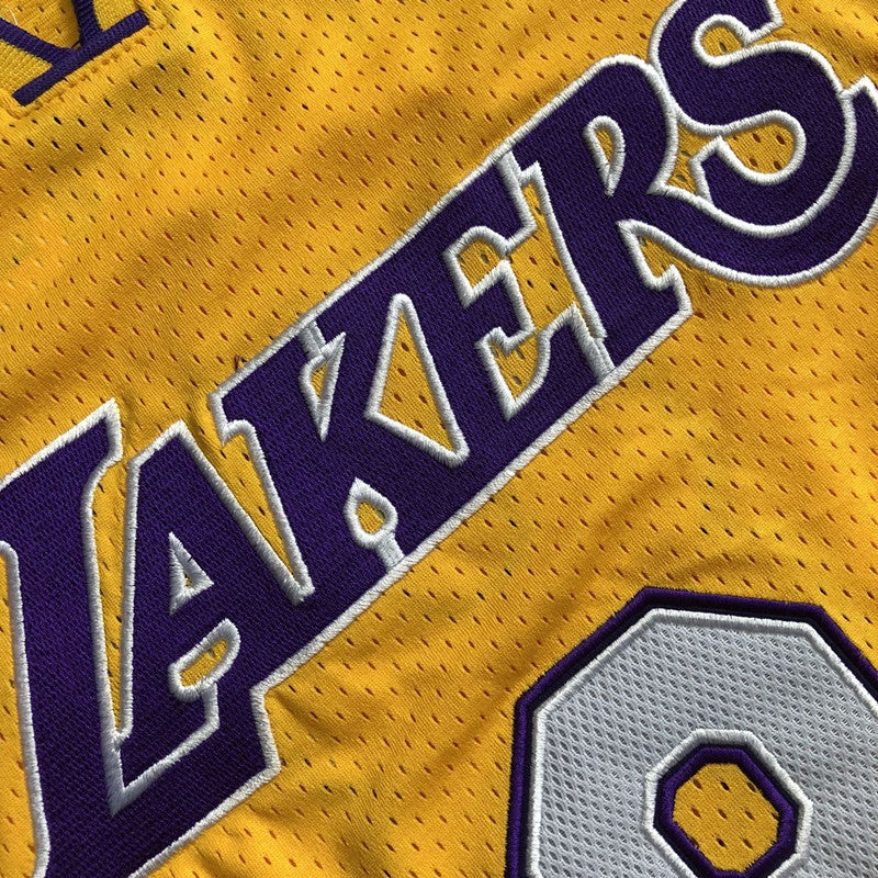 Kobe Bryant 1999-2000 Yellow 8# Retro Jersey