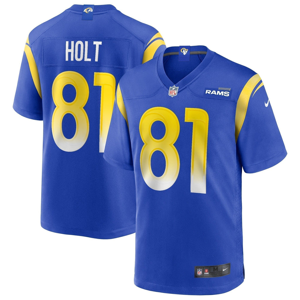 Torry Holt Los Angeles Rams  Game Retired   Jersey - Royal