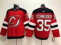 Men's New Jersey1 Devils Cory Schneider #35 Red Player Game Jersey1