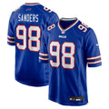 Buffalo Bills T.J. Sanders Royal Team Game Jersey